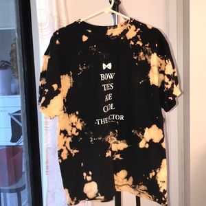 Dr. Who bleach dyed shirt